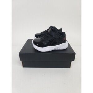 Jordan 11 CMFT Low Bred Toddler Shoes Size 4C Black-White-Gym Red CZ0906-005